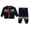 Crafted Baby Boys 3 Piece Tracksuit Set - Navy [Parallel Import] Photo
