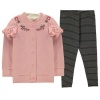 Crafted Infant Girls 3 Piece Jogger Set - Pink [Parallel Import] Photo