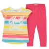 Crafted Infant Girls T Shirt & Leggings - Multi [Parallel Import] Photo