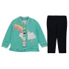 Crafted Baby Girls 3 Piece Fleece Set - Blue [Parallel Import] Photo