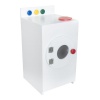 Kiddies Wooden Washing Machine Play Toy - White Photo