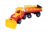 Polesie Kiddies Tractor with Trailer & Shovel Toy Photo