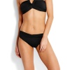 Seafolly Twist Band Hipster Bikini Pant - Black Photo