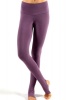 Shakti Shanti - High Rise Leggings with Open Heel Purple Photo