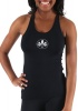 Shakti Shanti - Tear Drop Top with Chakra Print Black Photo