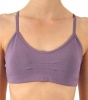 Shakti Shanti - Cotton Bra with Adjustable Tie Purple Photo