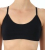 Shakti Shanti - Cotton Bra with Adjustable Tie Black Photo