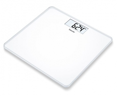 Photo of Beurer White Glass Bathroom Scale GS212 Limited Edition