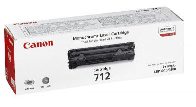 Photo of Canon 712 BLACK TONER CARTRIDGE