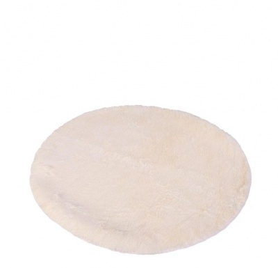 Photo of BabyLuv Round Play Mat | White Fluffy