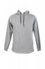 Lifting Africa- Ash Grey Fitted Hoddie Mens Photo