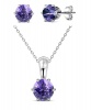 Destiny Tanzanite Set With Crystals From Swarovski in a Macaroon Case Photo