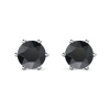 Destiny Jet Black Earring With Crystals From Swarovski in a Macaroon Case Photo