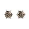 Destiny Greige Earring With Crystals From Swarovski in a Macaroon Case Photo