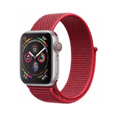 Photo of Apple GoVogue Woven Nylon Strap For Watch - Red