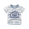 Good Vibes Stripe Cotton T-Shirt Photo