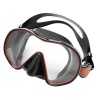 Saekodive Frameless Silicone Mask - Snr - Black & Red Photo