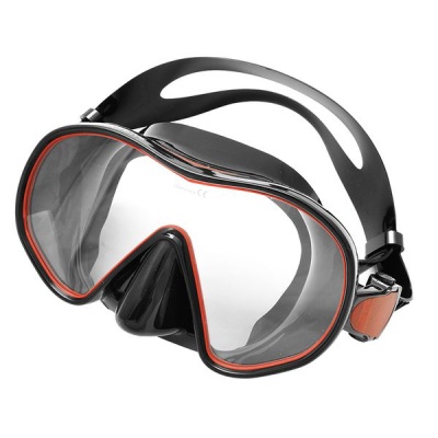 Photo of Saekodive Frameless Silicone Mask - Snr - Black & Red