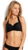 Seafolly Twist Soft Cup Halter Bikini Top - Black Photo