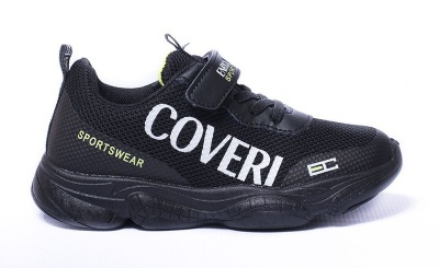 Photo of Enrico Coveri - Kiddies Comfy Bikers Sneakers - Black