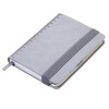 TROIKA Notepad A6 With Slim Multitasking Ballpoint Pen Grey
