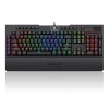 Redragon BRAHMA PRO 125-Key Optical Switch RGB Mechanical Gaming Keyboard Console Photo