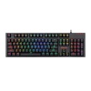 Redragon AMSA PRO 104-Key V-Optical Switch RGB Mechanical Gaming Keyboard Console Photo