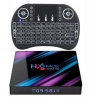 4K Android 9.0 H96 MAX-3318 With Backlit Mini Keyboard Combo Photo