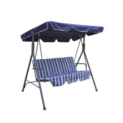 Photo of Seagull Chill-Out Garden Swing Blue Stripe Design