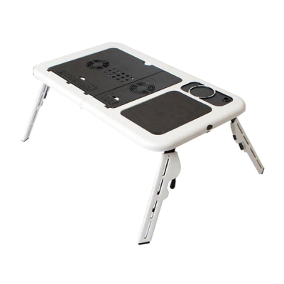 Photo of Portable E-Table Laptop Stand with USB Cooling Fans