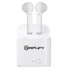 Amplify Note Series TWS Bluetooth Earphones - White Photo