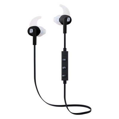 Photo of Bounce Pace Series Sports Bluetooth Earphones with Wings - Black