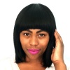 Blkt Bob Fringe Peruvian Wig 8 Inches Straight Photo