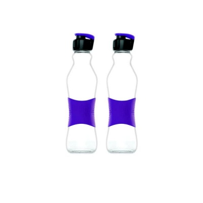 Photo of Consol - 500ml Grip n Go Bottle Sports lid purple - 2pk