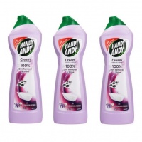 HANDY ANDY Household Cleaning Cream Lavender 3 x 750ml