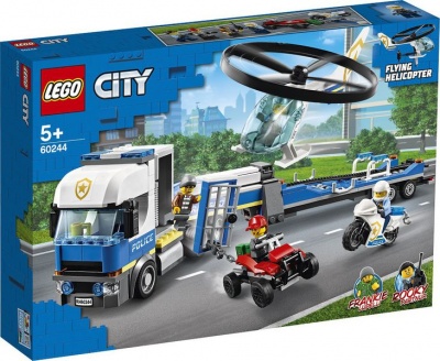 Lego City Police Helicopter Transport