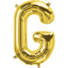 Qualatex 16" Foil Gold Balloon Letter G -1 Pack Photo