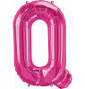 Qualatex 16" Foil Magenta Balloon Letter Q - 1 Pack Photo