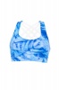 Lifting Africa- Sun Print- White Back-Strap- Sports Bra - Women Photo