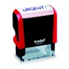 Trodat 4911 S-Printy - Stock Text Stamp - Urgent Blue Ink Photo