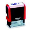 Trodat 4911 S-Printy - Stock Text Stamp - OK! Blue Ink Photo