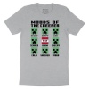 Minecraft Feelings youth T-shirt - grey melange Console Photo