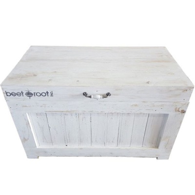 Photo of Beetroot Inc. Wooden Trunk Whitewash