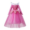 Pink Princess Dress With White Collar Photo