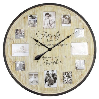 Photo of Home Wall Clock 60cm - Family Themed