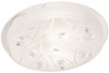 Bright Star Lighting Polished Chrome Ceiling Fitting With White Tulip Glass Photo