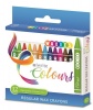 iWrite Colours: Regular Wax Crayons - 12's - Box of 10 Packs Photo