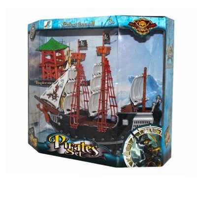 Photo of Qwidpro Pirate Ship Set Exploration Storehouse Island Best
