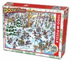 Cobble Hill DoodleTown Hockey Town 1000 Piece Puzzle Photo