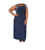 Morgan Long evening Dress - Navy & Nude Lace Photo